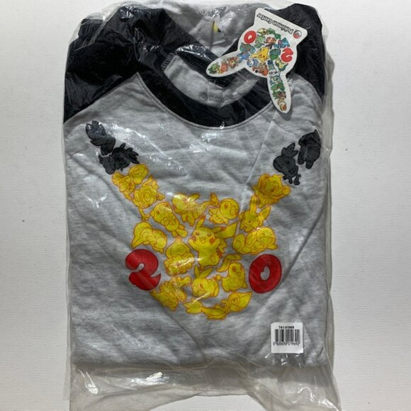 Other - Pokémon Celebration White Raglan Shirt - Adult L